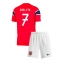 Norge Alexander Sorloth #7 Replika Hemmatröja Barn VM 2026 Kortärmad (+ byxor)