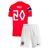 Norge Antonio Nusa #20 Replika Hemmatröja Barn VM 2026 Kortärmad (+ byxor)