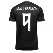 Norge Erling Haaland #9 Replika Bortatröja VM 2026 Kortärmad