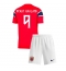 Norge Erling Haaland #9 Replika Hemmatröja Barn VM 2026 Kortärmad (+ byxor)