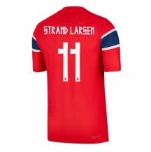 Norge Jorgen Strand Larsen #11 Replika Hemmatröja VM 2026 Kortärmad