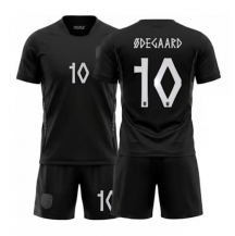 Norge Martin Odegaard #10 Replika Bortatröja Barn VM 2026 Kortärmad (+ byxor)