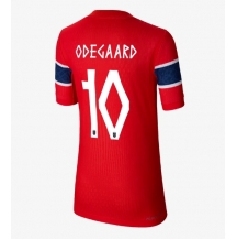 Norge Martin Odegaard #10 Replika Hemmatröja Dam VM 2026 Kortärmad