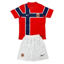 Norge Replika Hemmatröja Barn VM 2026 Kortärmad (+ byxor)