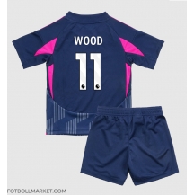Nottingham Forest Chris Wood #11 Replika Bortatröja Barn 2024-25 Kortärmad (+ byxor)