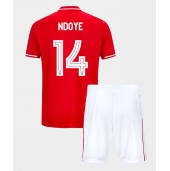 Nottingham Forest Dan Ndoye #14 Replika Hemmatröja Barn 2025-26 Kortärmad (+ byxor)