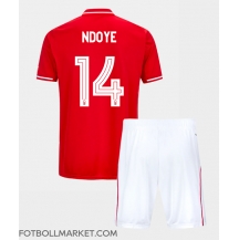Nottingham Forest Dan Ndoye #14 Replika Hemmatröja Barn 2025-26 Kortärmad (+ byxor)