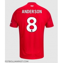 Nottingham Forest Elliot Anderson #8 Replika Hemmatröja 2024-25 Kortärmad