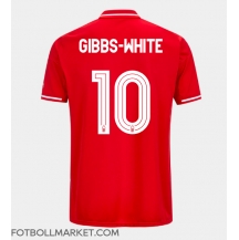 Nottingham Forest Morgan Gibbs-White #10 Replika Hemmatröja 2025-26 Kortärmad