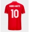 Nottingham Forest Morgan Gibbs-White #10 Replika Hemmatröja 2025-26 Kortärmad