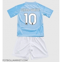 Nottingham Forest Morgan Gibbs-White #10 Replika Tredjetröja Barn 2024-25 Kortärmad (+ byxor)