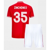 Nottingham Forest Oleksandr Zinchenko #35 Replika Hemmatröja Barn 2025-26 Kortärmad (+ byxor)
