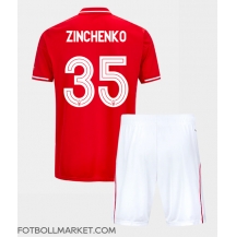 Nottingham Forest Oleksandr Zinchenko #35 Replika Hemmatröja Barn 2025-26 Kortärmad (+ byxor)