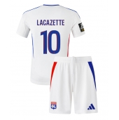 Olympique Lyonnais Alexandre Lacazette #10 Replika Hemmatröja Barn 2024-25 Kortärmad (+ byxor)