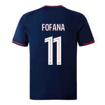 Olympique Lyonnais Malick Fofana #11 Replika Bortatröja 2025-26 Kortärmad