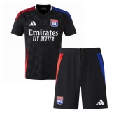 Olympique Lyonnais Replika Bortatröja Barn 2024-25 Kortärmad (+ byxor)
