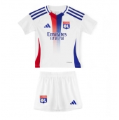 Olympique Lyonnais Replika Hemmatröja Barn 2024-25 Kortärmad (+ byxor)