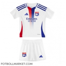 Olympique Lyonnais Replika Hemmatröja Barn 2024-25 Kortärmad (+ byxor)