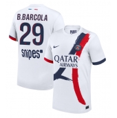 Paris Saint-Germain Bradley Barcola #29 Replika Bortatröja 2025-26 Kortärmad
