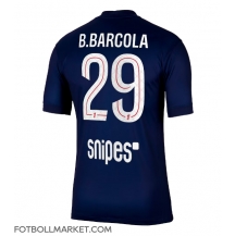 Paris Saint-Germain Bradley Barcola #29 Replika Hemmatröja 2025-26 Kortärmad