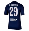 Paris Saint-Germain Bradley Barcola #29 Replika Hemmatröja 2025-26 Kortärmad