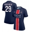 Paris Saint-Germain Bradley Barcola #29 Replika Hemmatröja Dam 2024-25 Kortärmad