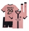 Paris Saint-Germain Bradley Barcola #29 Replika Tredjetröja Barn 2024-25 Kortärmad (+ byxor)