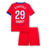 Paris Saint-Germain Bradley Barcola #29 Replika Tredjetröja Barn 2025-26 Kortärmad (+ byxor)