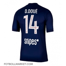 Paris Saint-Germain Desire Doue #14 Replika Hemmatröja 2025-26 Kortärmad