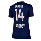 Paris Saint-Germain Desire Doue #14 Replika Hemmatröja Dam 2025-26 Kortärmad