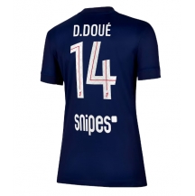 Paris Saint-Germain Desire Doue #14 Replika Hemmatröja Dam 2025-26 Kortärmad