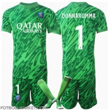 Paris Saint-Germain Gianluigi Donnarumma #1 Målvakt Replika Hemmatröja Barn 2024-25 Kortärmad (+ byxor)