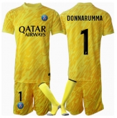 Paris Saint-Germain Gianluigi Donnarumma #1 Målvakt Replika Tredjetröja Barn 2024-25 Kortärmad (+ byxor)