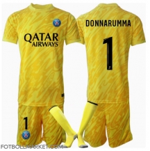 Paris Saint-Germain Gianluigi Donnarumma #1 Målvakt Replika Tredjetröja Barn 2024-25 Kortärmad (+ byxor)