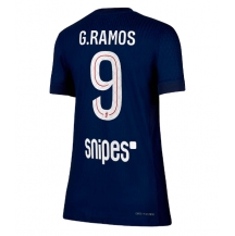 Paris Saint-Germain Goncalo Ramos #9 Replika Hemmatröja Dam 2025-26 Kortärmad