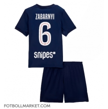Paris Saint-Germain Illia Zabarnyi #6 Replika Hemmatröja Barn 2025-26 Kortärmad (+ byxor)