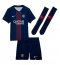 Paris Saint-Germain Joao Neves #87 Replika Hemmatröja Barn 2025-26 Kortärmad (+ byxor)