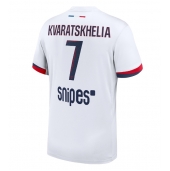 Paris Saint-Germain Khvicha Kvaratskhelia #7 Replika Bortatröja 2025-26 Kortärmad