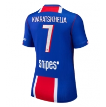 Paris Saint-Germain Khvicha Kvaratskhelia #7 Replika Hemmatröja Dam 2026-27 Kortärmad