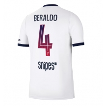 Paris Saint-Germain Lucas Beraldo #4 Replika Bortatröja 2026-27 Kortärmad