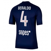 Paris Saint-Germain Lucas Beraldo #4 Replika Hemmatröja 2025-26 Kortärmad