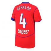 Paris Saint-Germain Lucas Beraldo #4 Replika Tredjetröja 2025-26 Kortärmad