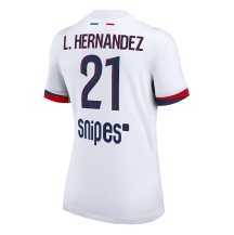 Paris Saint-Germain Lucas Hernandez #21 Replika Bortatröja Dam 2025-26 Kortärmad