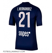 Paris Saint-Germain Lucas Hernandez #21 Replika Hemmatröja 2025-26 Kortärmad