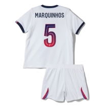 Paris Saint-Germain Marquinhos #5 Replika Bortatröja Barn 2026-27 Kortärmad (+ byxor)