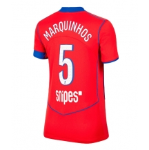 Paris Saint-Germain Marquinhos #5 Replika Tredjetröja Dam 2025-26 Kortärmad