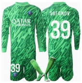 Paris Saint-Germain Matvei Safonov #39 Målvakt Replika Hemmatröja Barn 2024-25 Långärmad (+ byxor)
