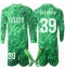 Paris Saint-Germain Matvei Safonov #39 Målvakt Replika Hemmatröja Barn 2024-25 Långärmad (+ byxor)