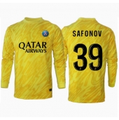 Paris Saint-Germain Matvei Safonov #39 Målvakt Replika Tredjetröja 2024-25 Långärmad