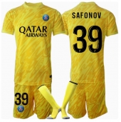 Paris Saint-Germain Matvei Safonov #39 Målvakt Replika Tredjetröja Barn 2024-25 Kortärmad (+ byxor)